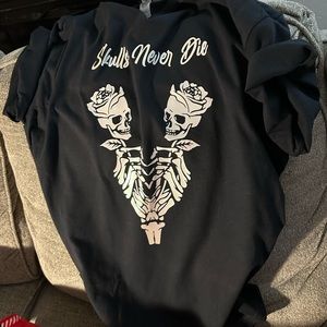 Skull custom design t shirt